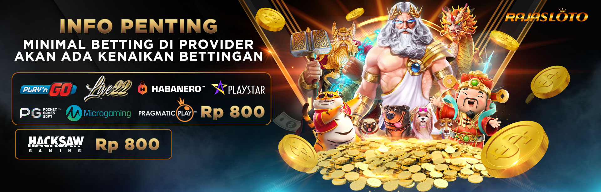 Situs Slot Resmi RAJASLOTO Server Taiwan